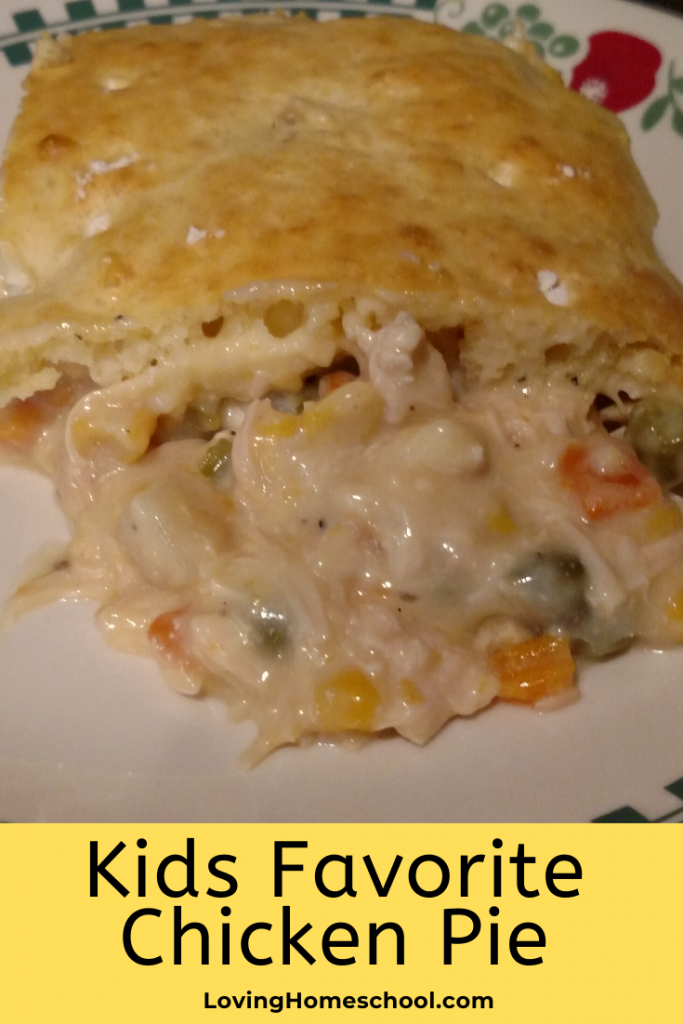 Kids Favorite Chicken Pie