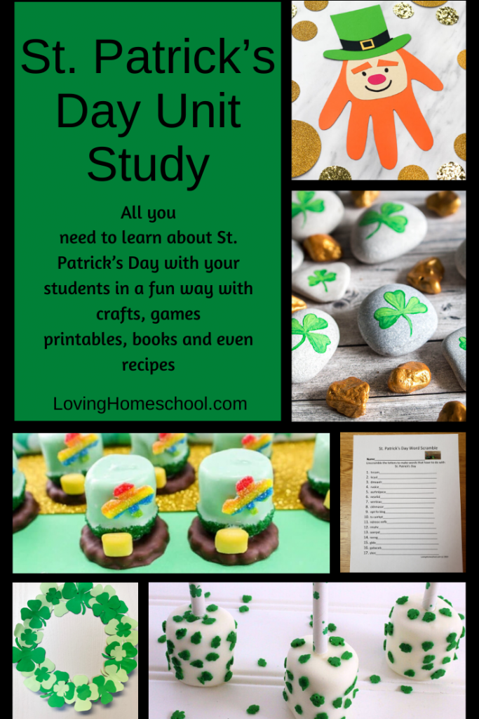 Homeschool St Patrick’s Day Unit Study