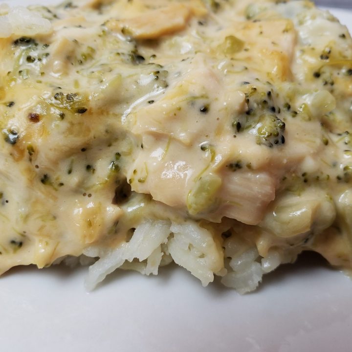 Cheesy Chicken Broccoli Rice