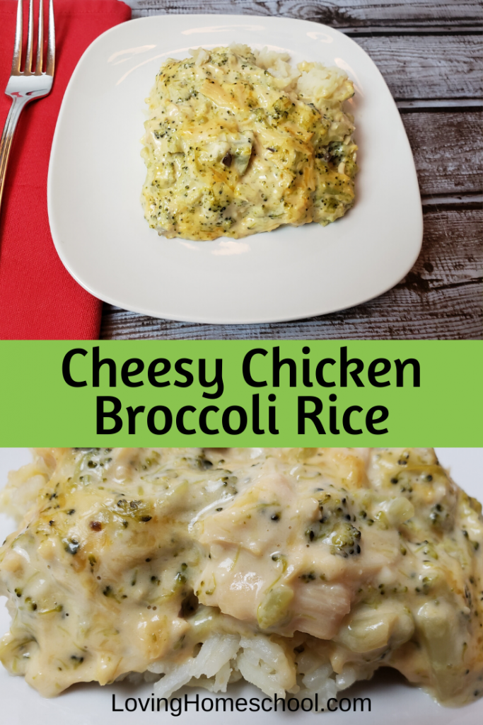 Cheesy Chicken Broccoli Rice