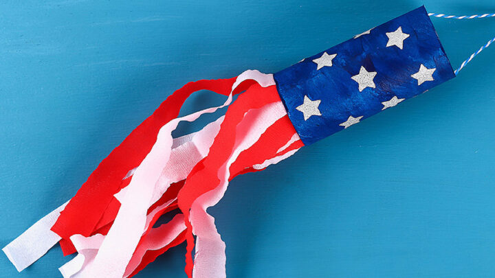 Image for 4th of July Rocket Toilet Paper Roll Craft