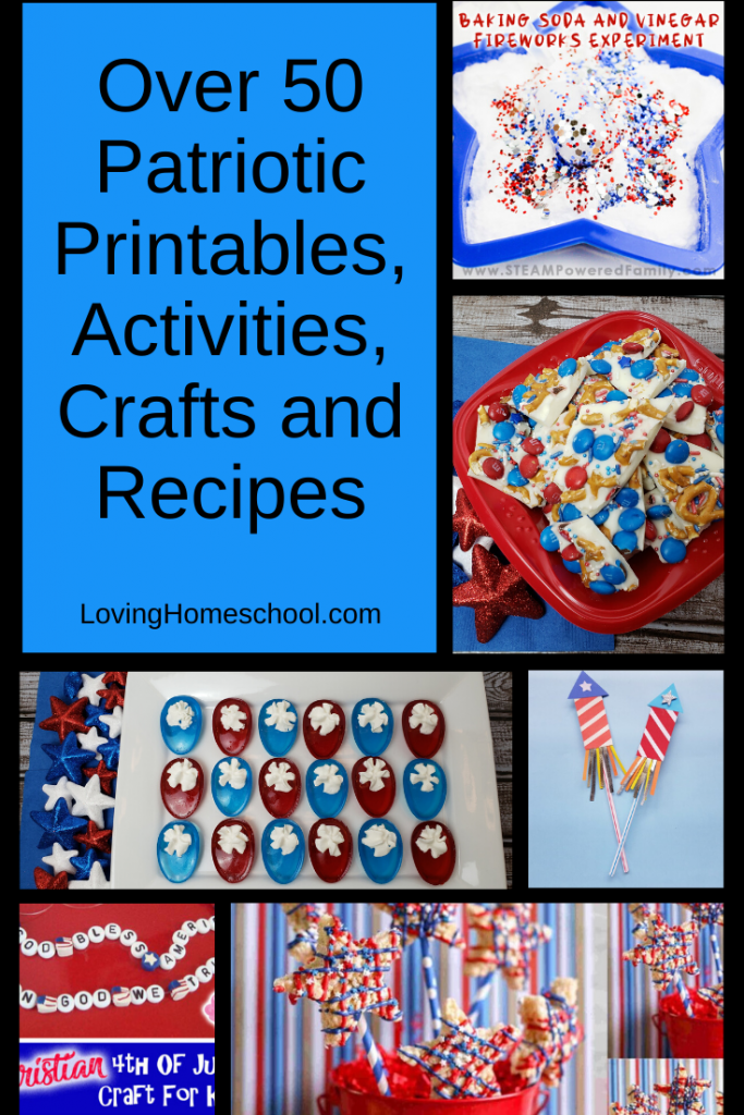 Patriotic Printables Activities Crafts and Recipes