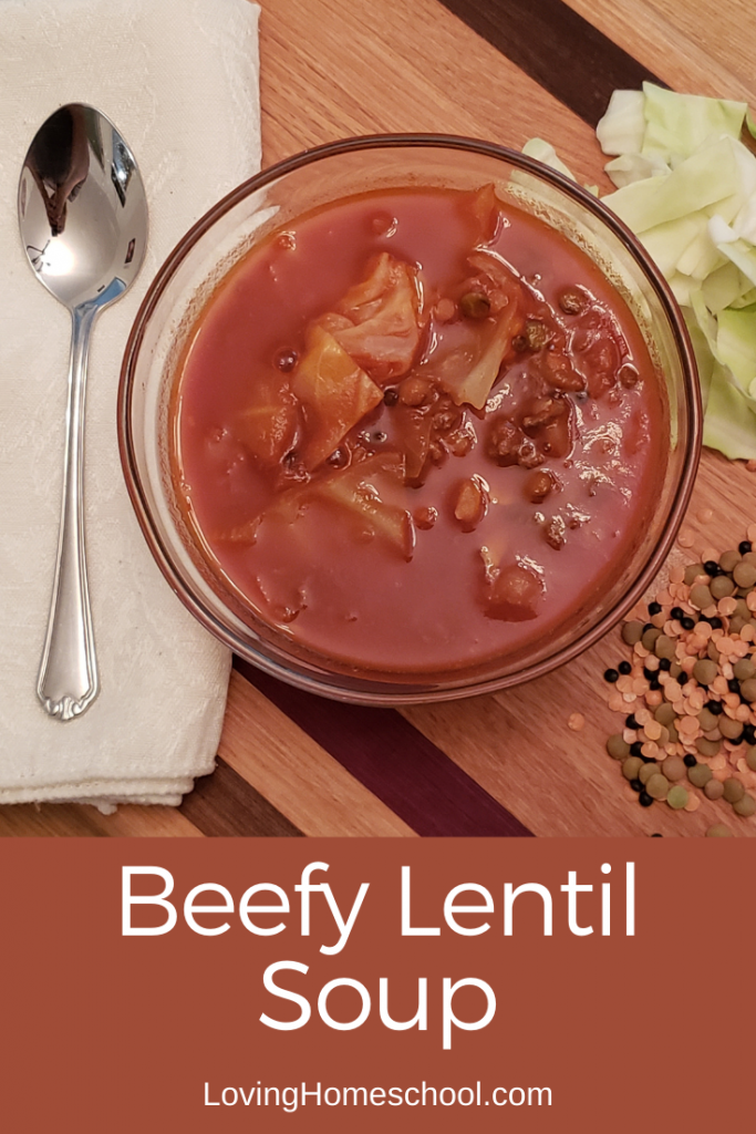 Beefy Lentil Soup