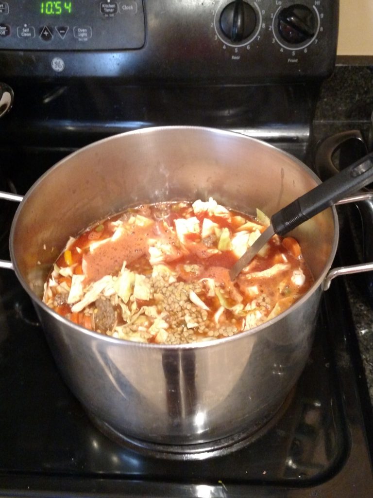 Beefy Lentil Soup