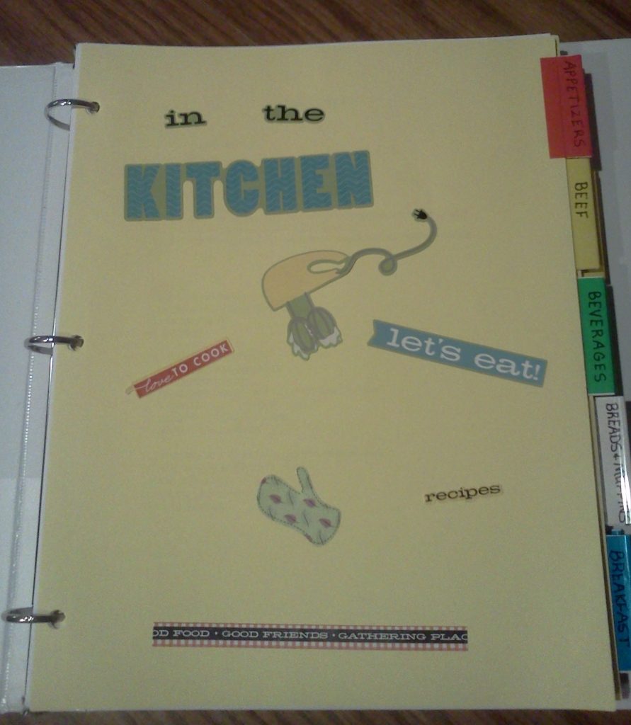 homemade cookbook