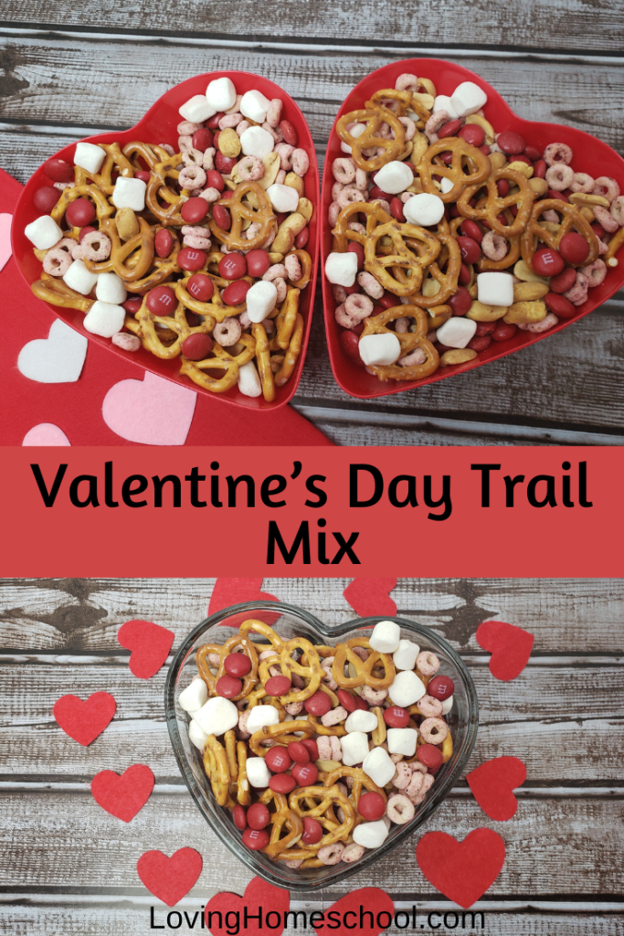 Valentine’s Day Trail Mix Pinterest Pin