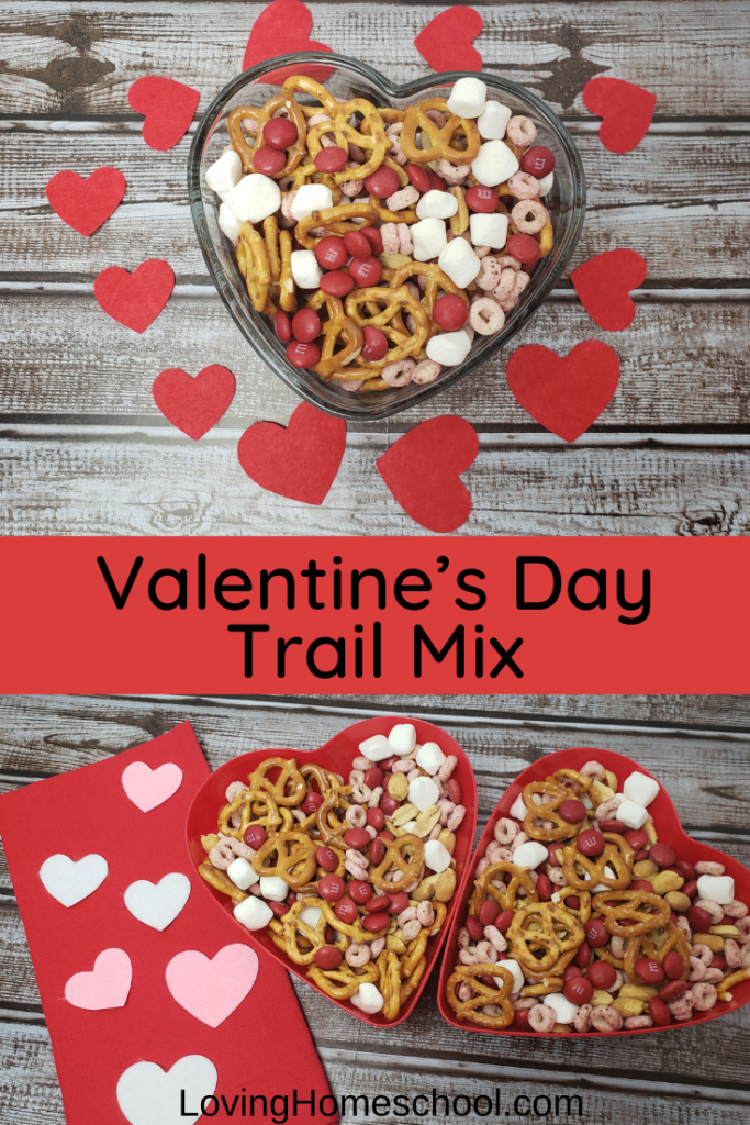 Valentine’s Day Trail Mix Pinterest Pin