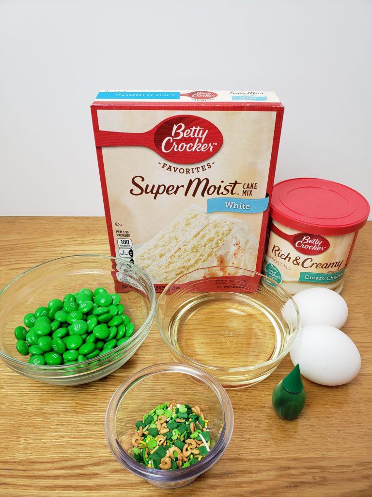 Easy St. Patrick’s Day Cookies ingredients