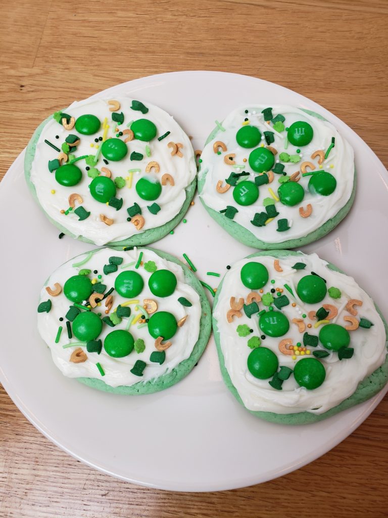 Easy St. Patrick’s Day Cookies