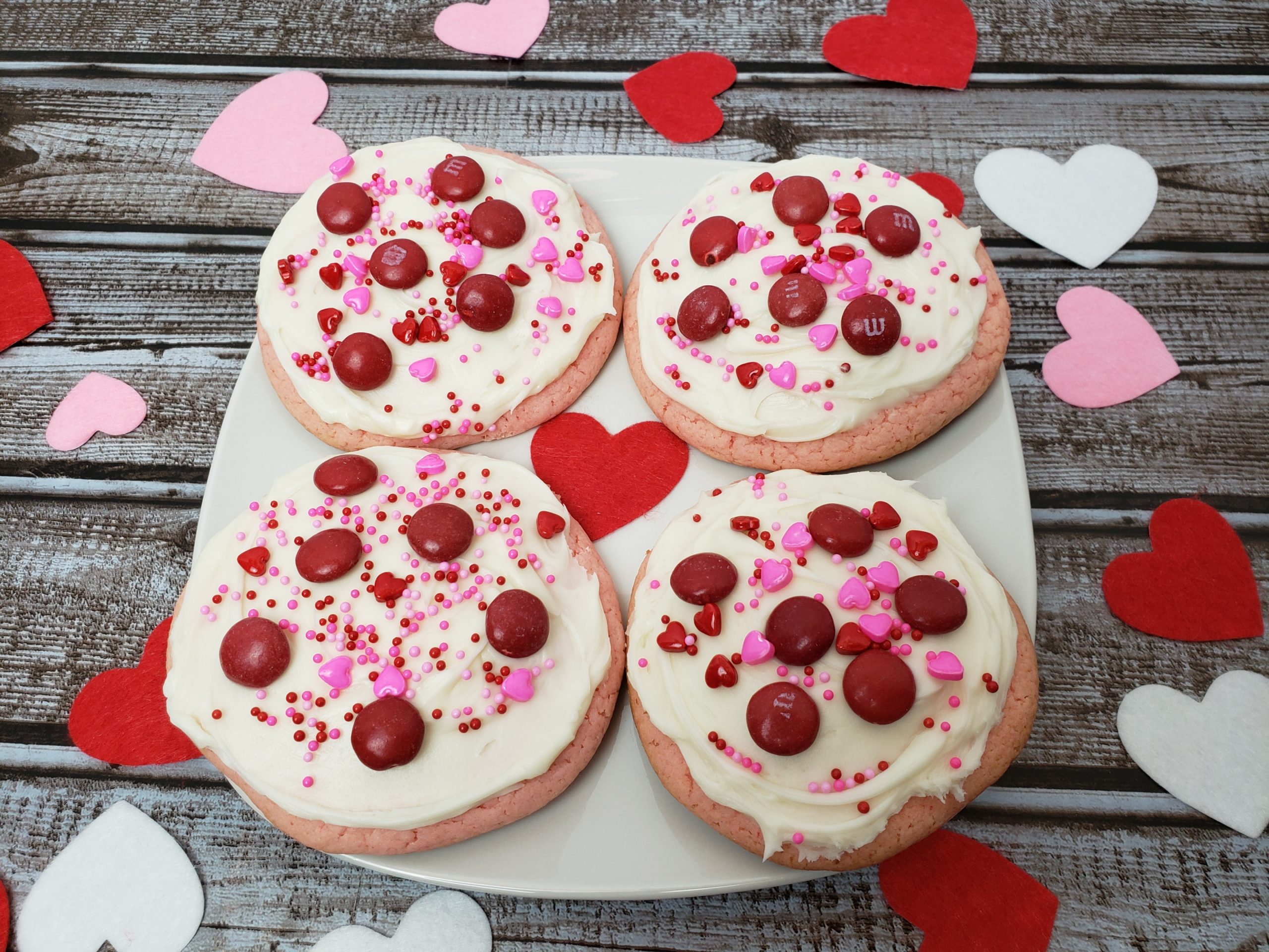 Easy Valentine’s Day Cookies