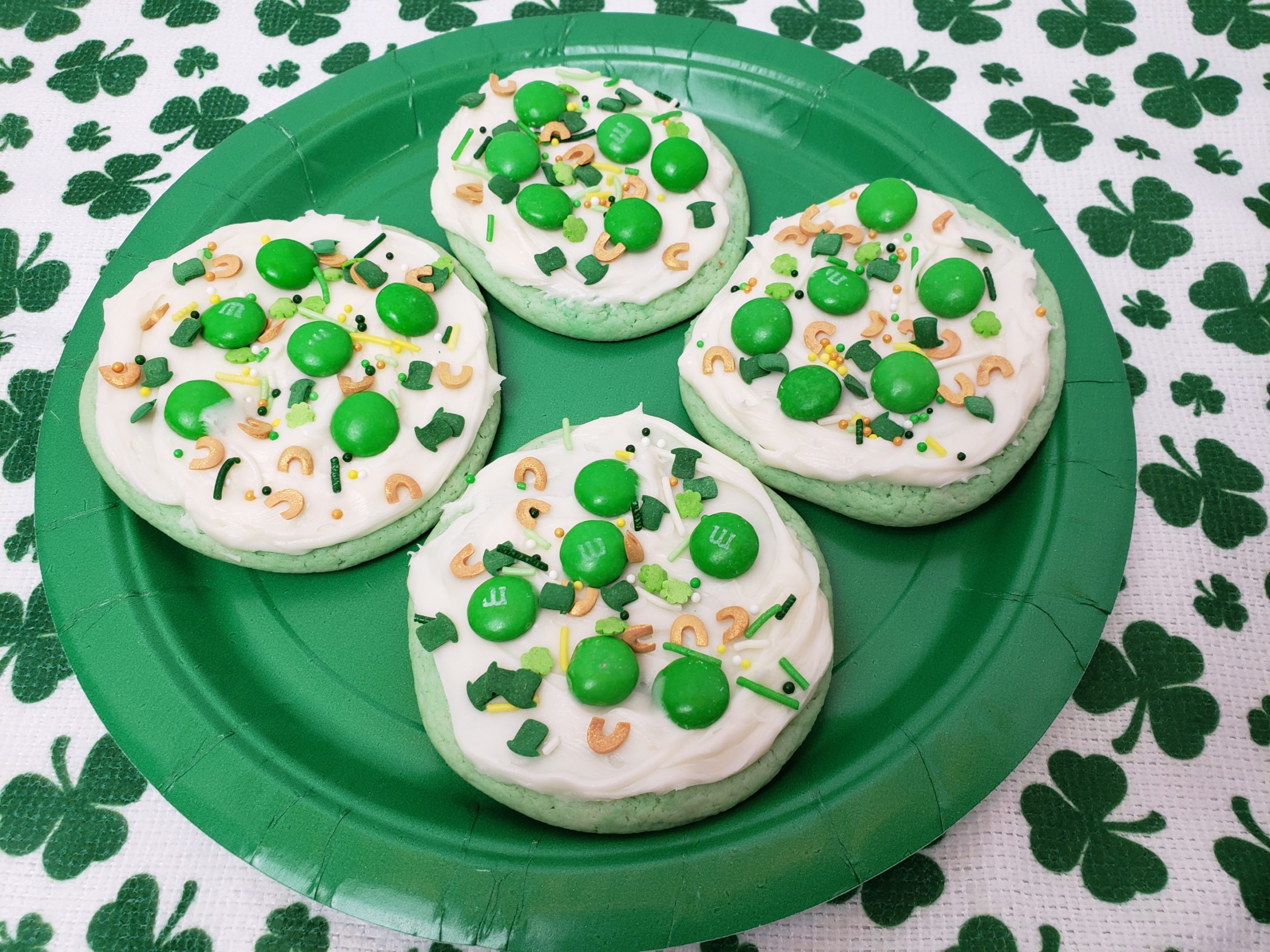 Easy St. Patrick’s Day Cookies