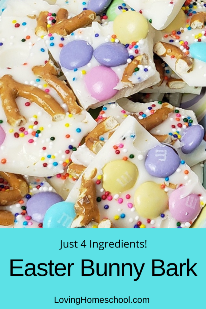 Easter Bunny Bark Pinterest Pin