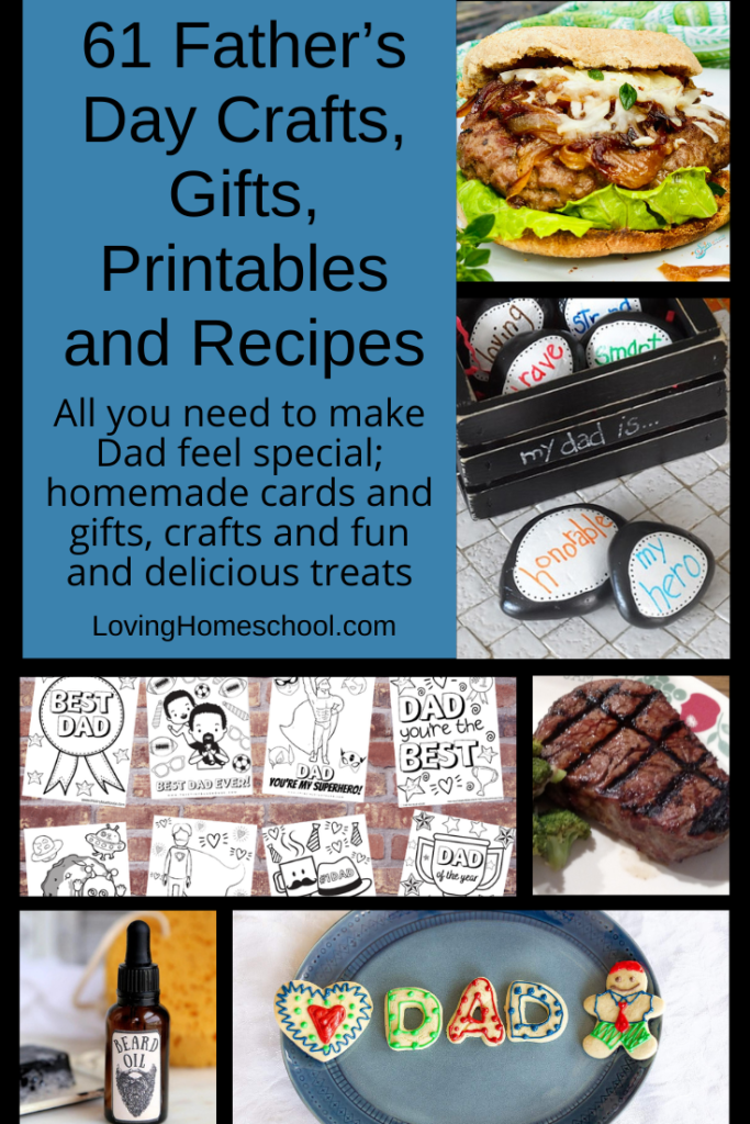 Father’s Day Crafts, Gifts, Printables and Recipes Pinterest Pin