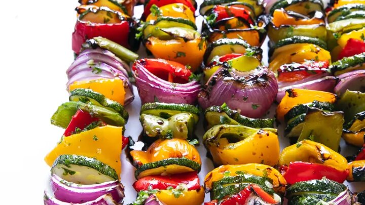 Image for Easy Grilled Veggie Skewers