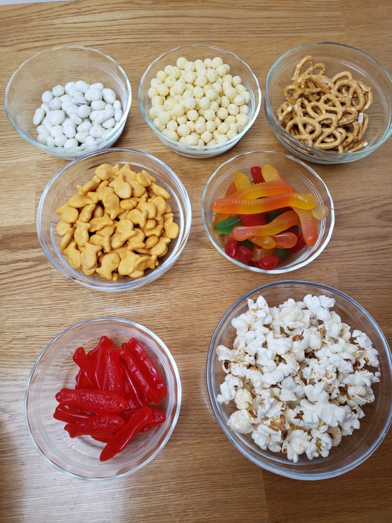 ingredients for Aquarium Trail Mix