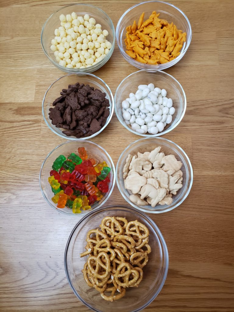 ingredients for Zoo Trail Mix