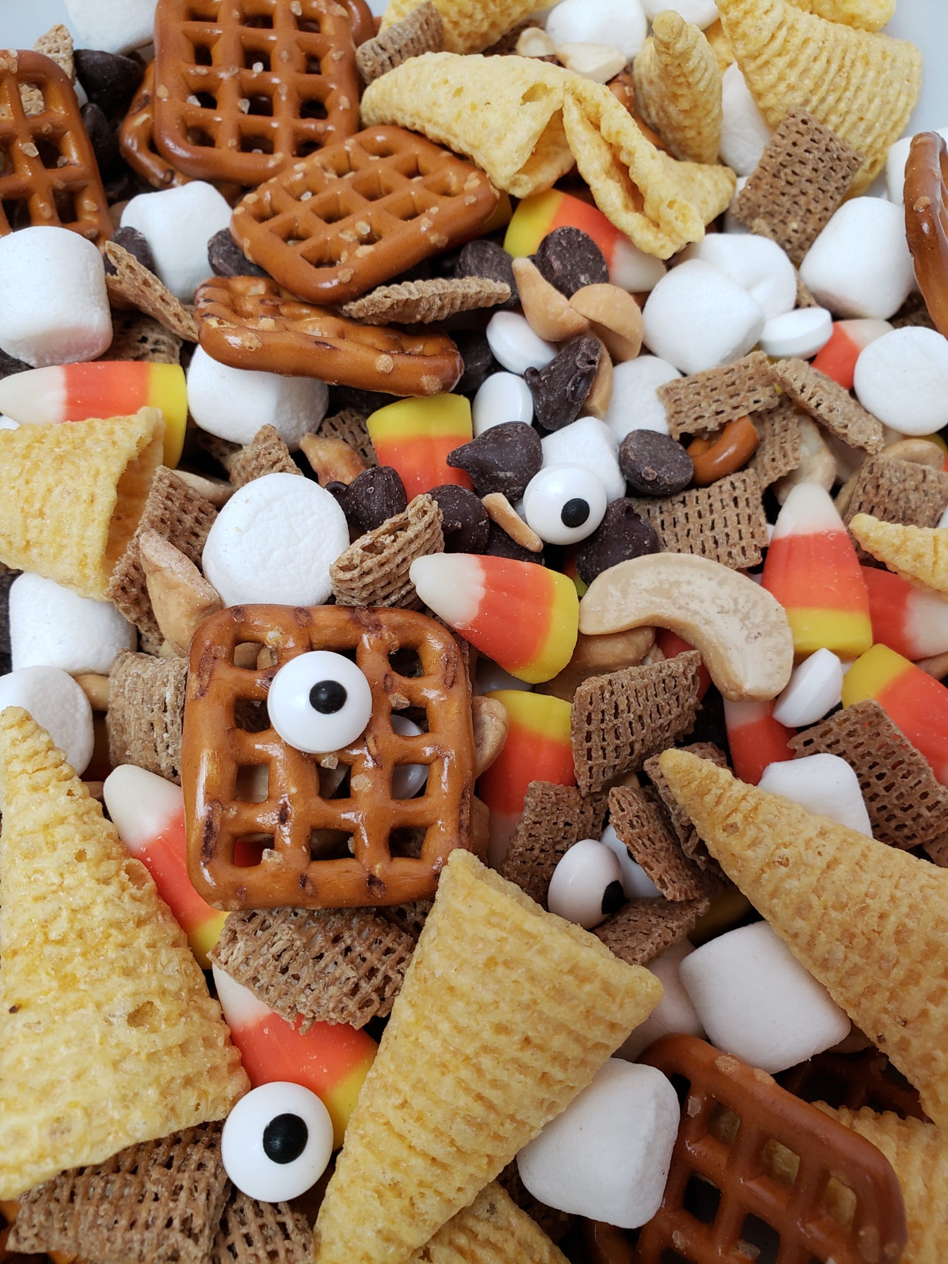 Halloween Scary and Gross Snack Mix