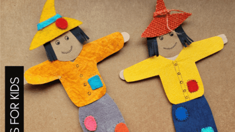 Image for Scarecrow Craft - With free printable Template