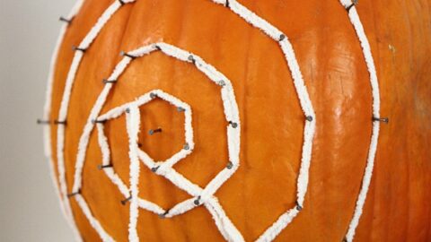 Image for Pumpkin Geoboard 