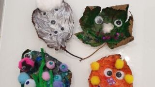 Image for Fall Leaf Monster Craft