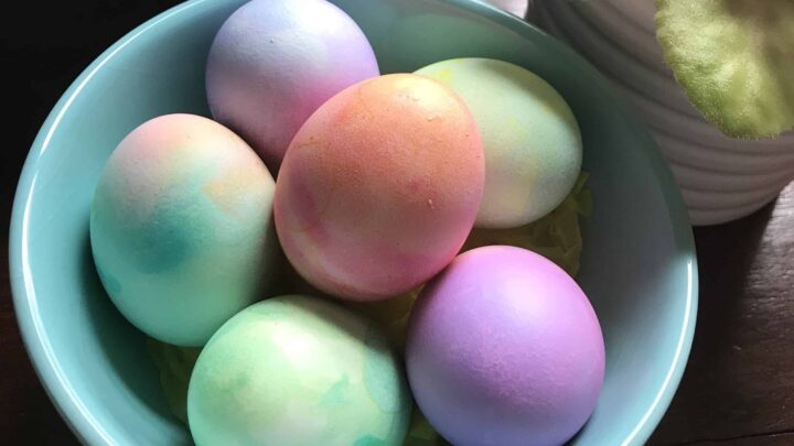 Image for Watercolor Easter Eggs - Super Easy and Beautiful DIY