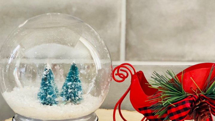 Image for DIY Dollar Tree Snow Globe