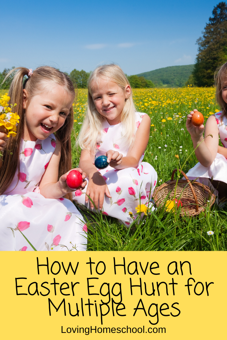 How to Have an Easter Egg Hunt for Multiple Ages Pinterest Pin