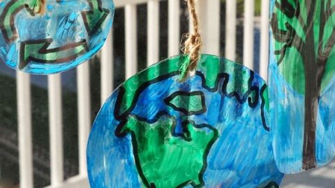 Image for Earth Day Craft for Kids – Upcycled Plastic Suncatchers