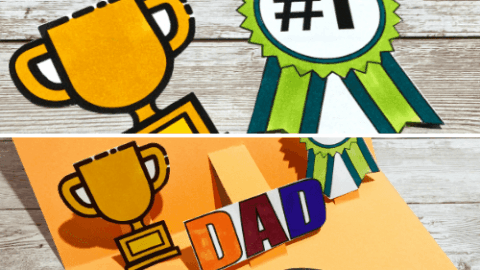 Image for Father's Day Pop Up Card