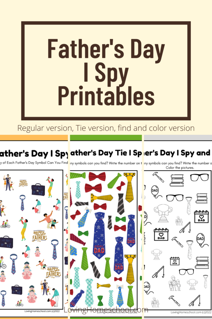 Father’s Day I Spy Printables Pinterest Pin