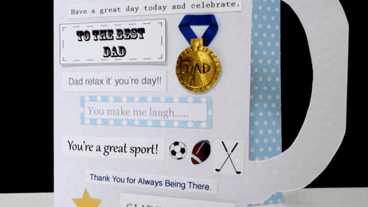 Image for How To Make Your Own Father's Day Card • Craft Invaders