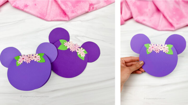 Image for Mickey Mouse Mothers Day Card Craft [Free Template]