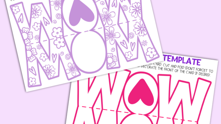 Image for Wow Mom Mother's Day Card {Free Printable}
