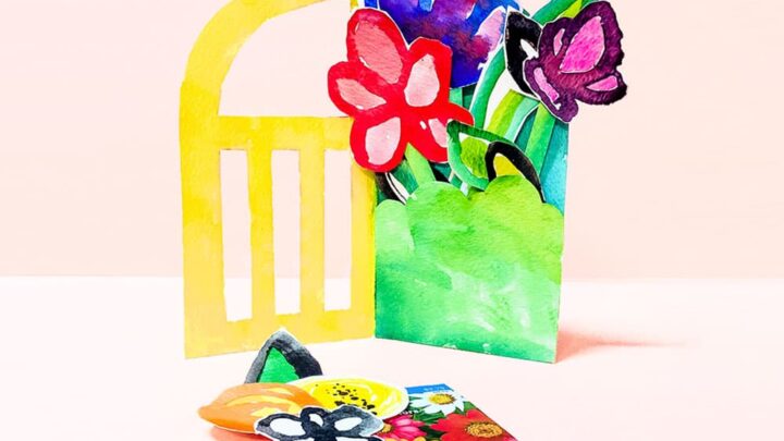 Image for Make: A DIY Watercolor Flower Garden Card