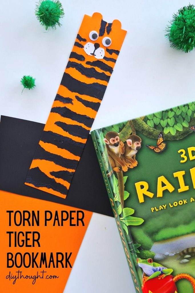 Torn-Paper-Tiger-Bookmark