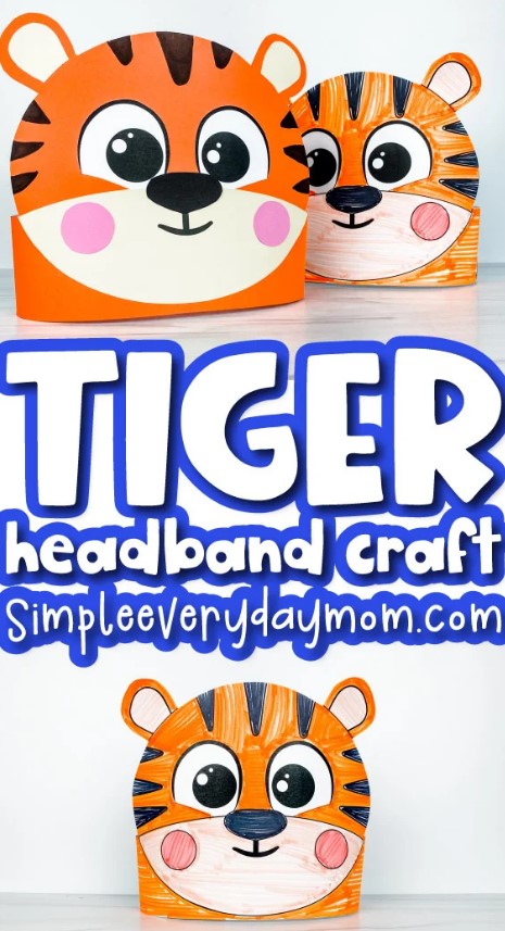 tiger headband craft