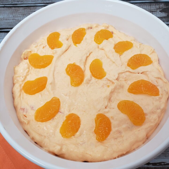 Orange Pineapple Jell-O Fluff