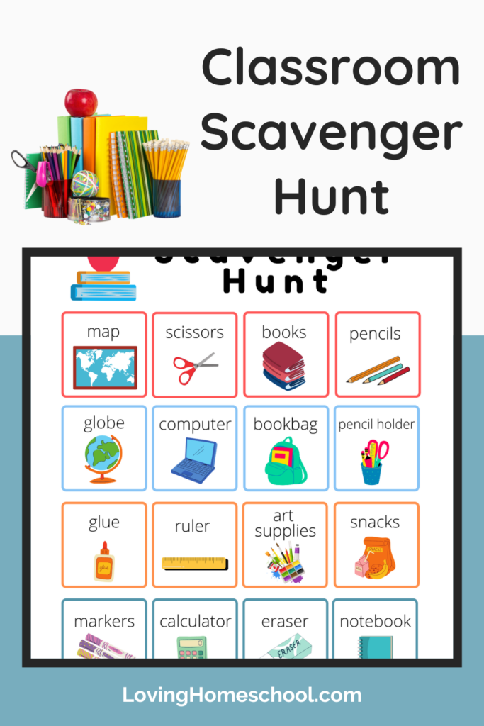 Classroom Scavenger Hunt