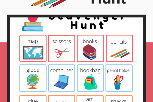 Classroom Scavenger Hunt