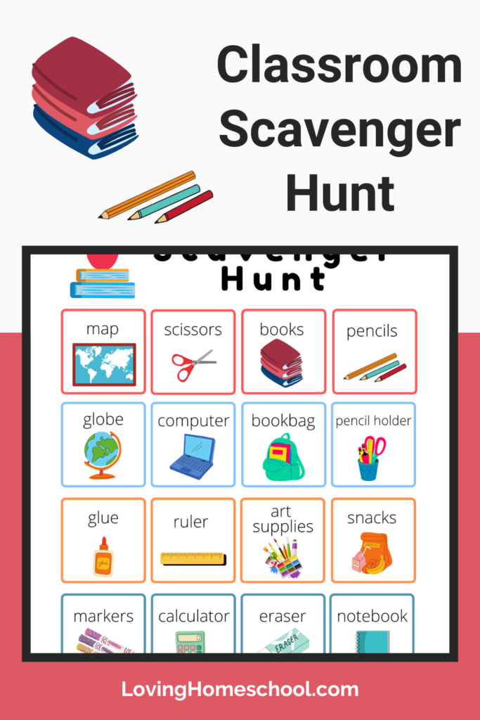 Classroom Scavenger Hunt