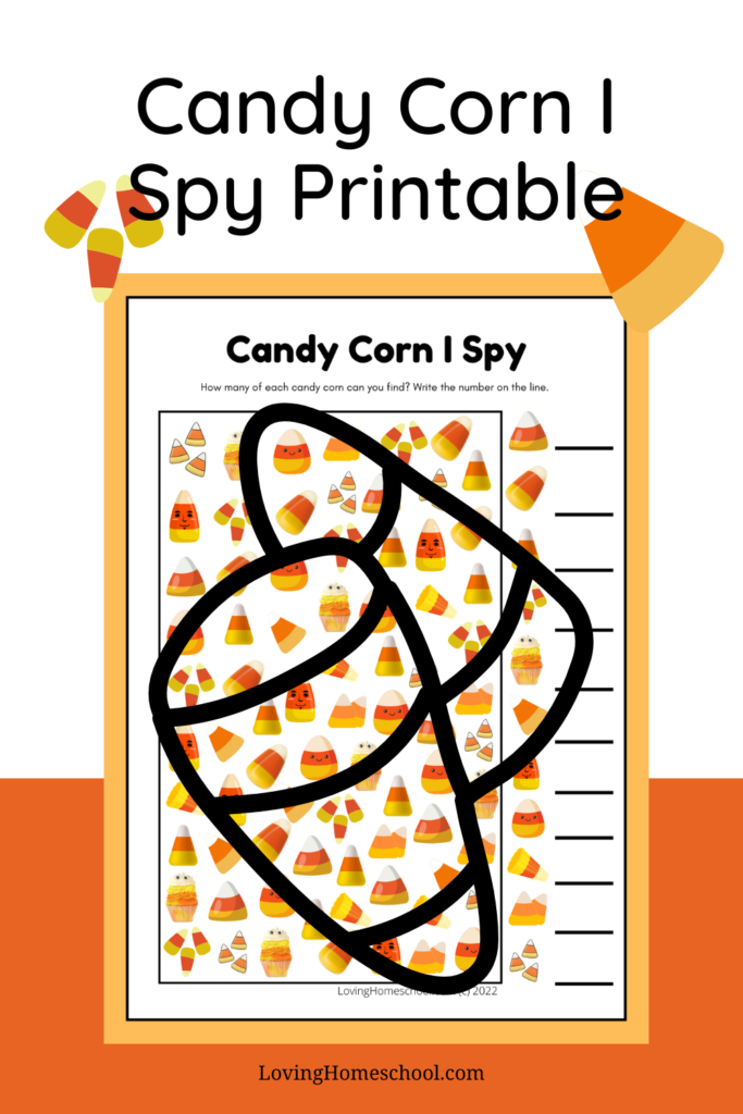 Candy Corn I Spy Printable Pinterest Pin