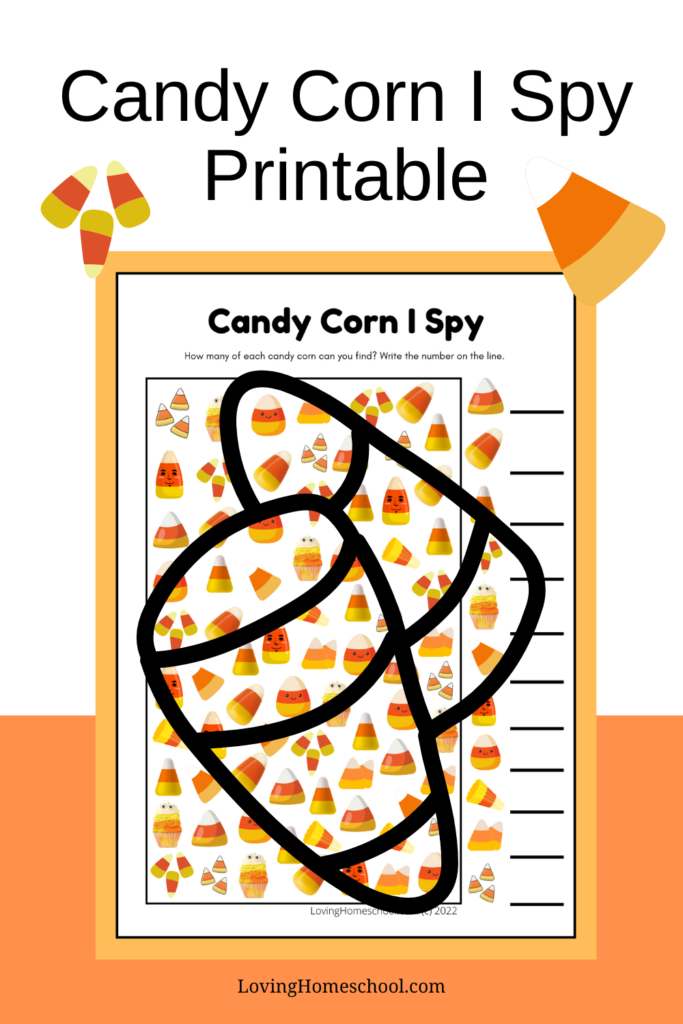 Candy Corn I Spy Printable Pinterest Pin