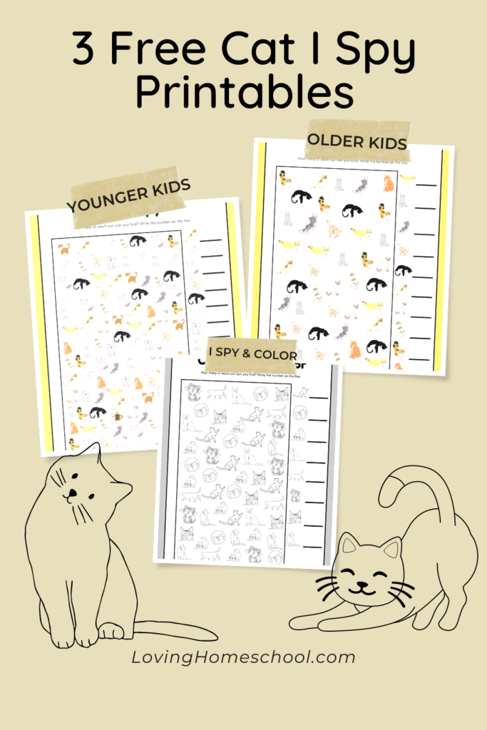 Cat I Spy Printables Pinterest Pin