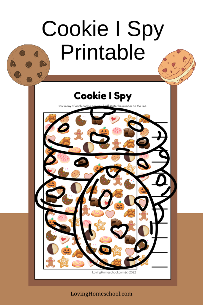 Cookie I Spy Printable Pinterest Pin