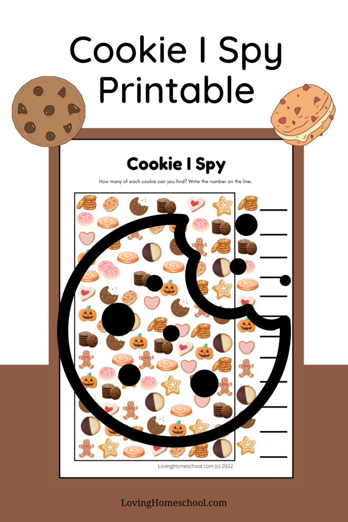 Cookie I Spy Printable Pinterest Pin