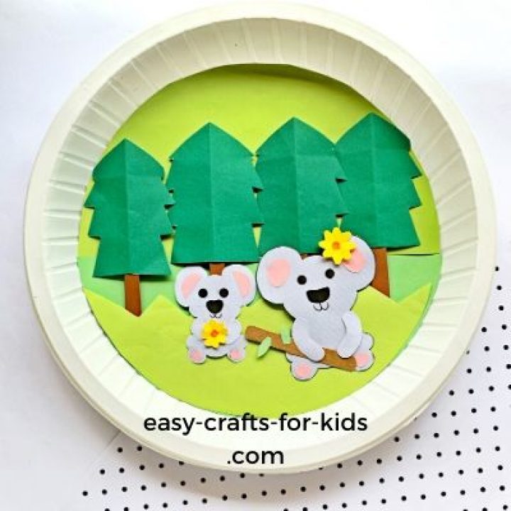 koala-craft-with-paper-plate