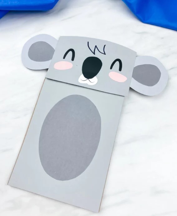 koala paper bag craft