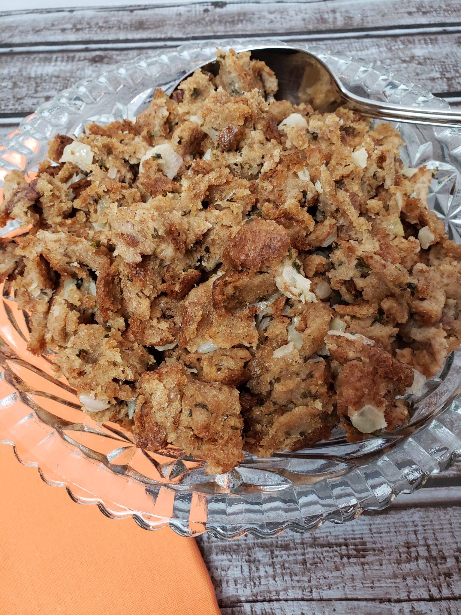Simple Homemade Turkey Stuffing Dressing - LovingHomeschool.com