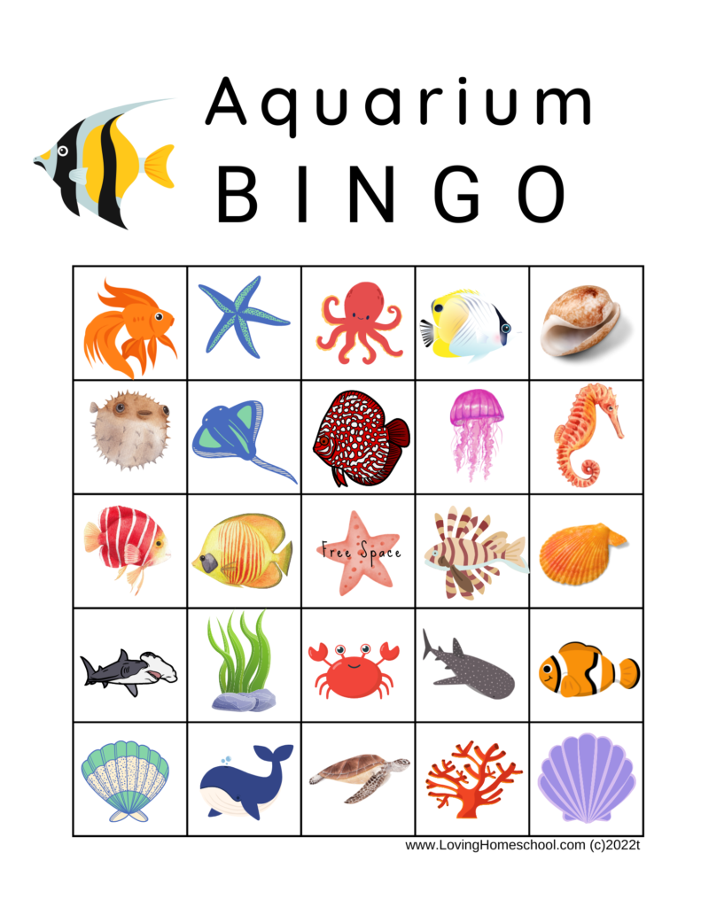 Aquarium Bingo