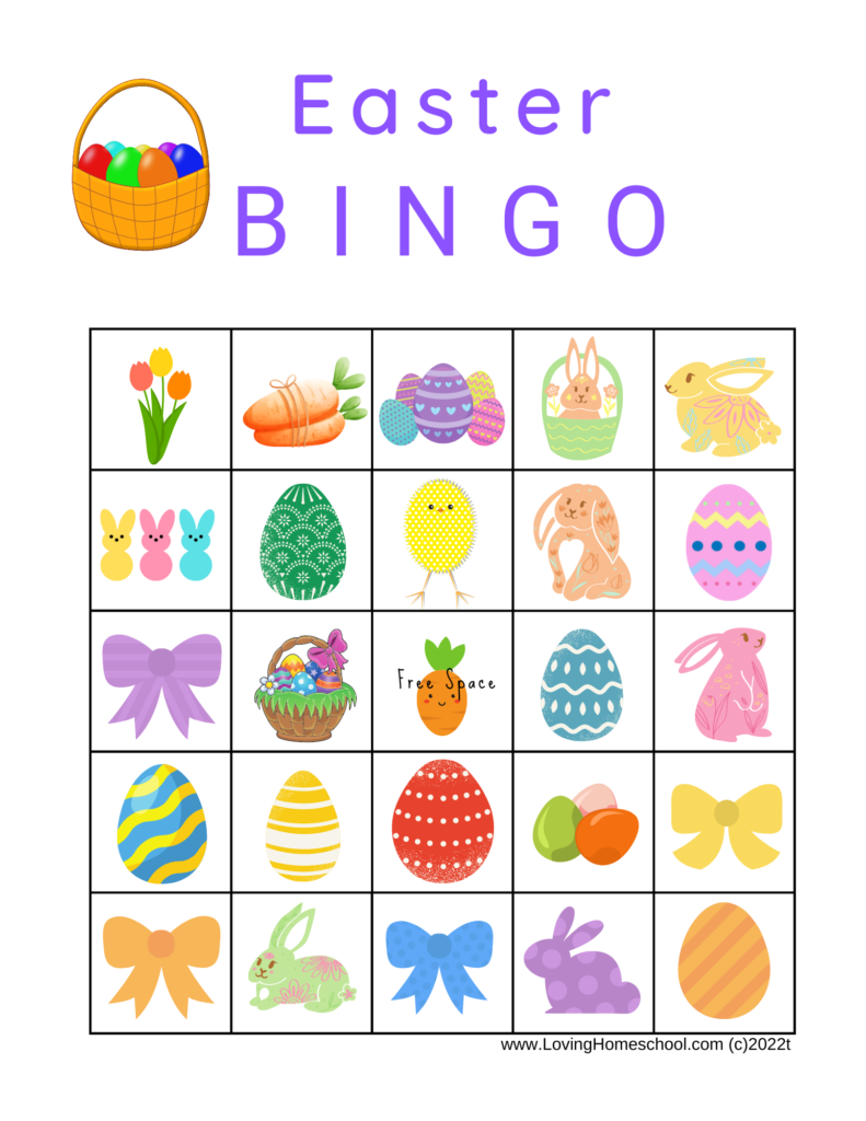 Easter Bingo